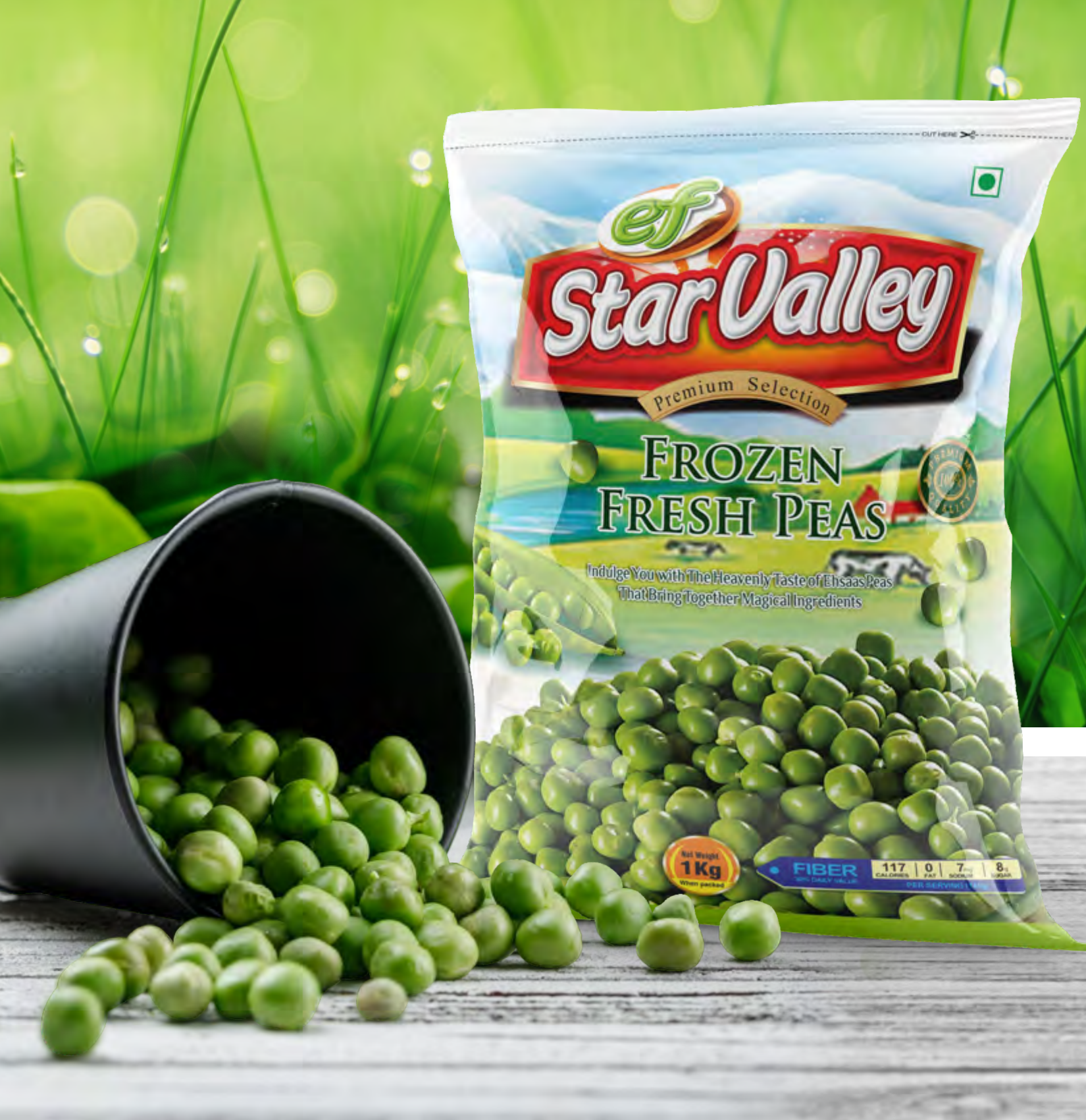 StarValley Frozen Fresh Peas Quality